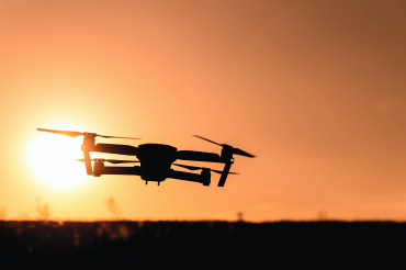 The Sky's Palette: Capturing Sunsets with Drones